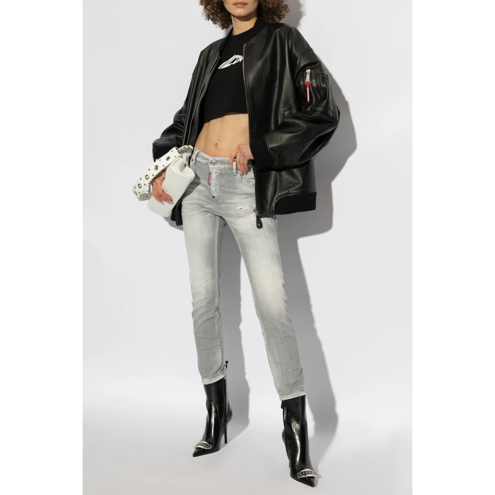 Dsquared2 Jeans Cool Girl Gray Dames