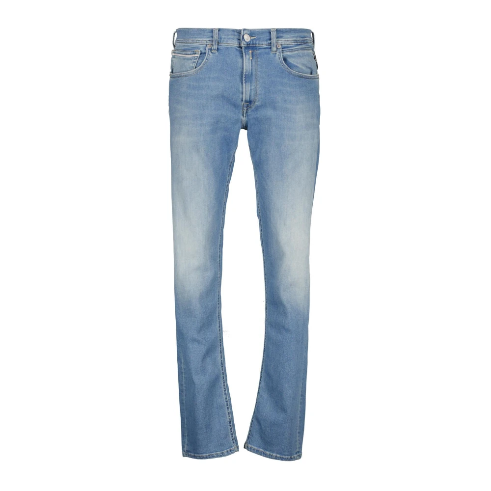 Replay Slim-Fit Jeans - Male - Slim Fit Jeans - Blue - W38 L32 - Jeans