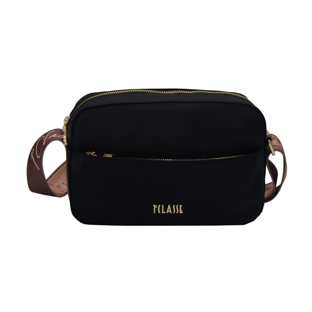 Alviero Martini 1a Classe Stijlvolle Leren Tas Black Dames