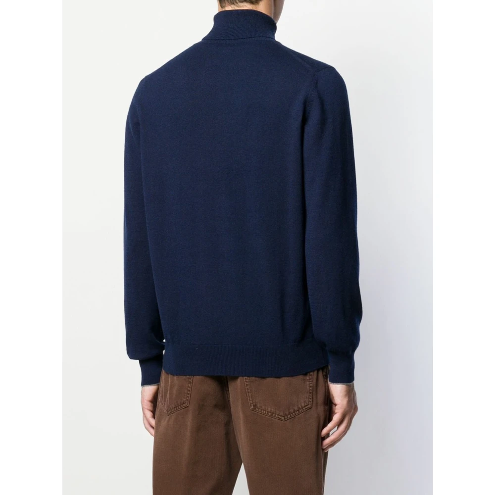BRUNELLO CUCINELLI Luxe Blauwe Aw23 Sweatshirt voor Heren Blue Heren