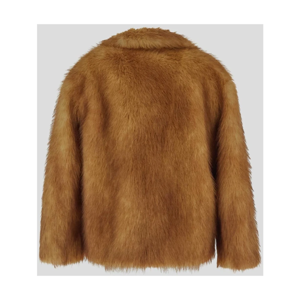 Stand Studio Faux Fur Janica Jacket Beige Dames