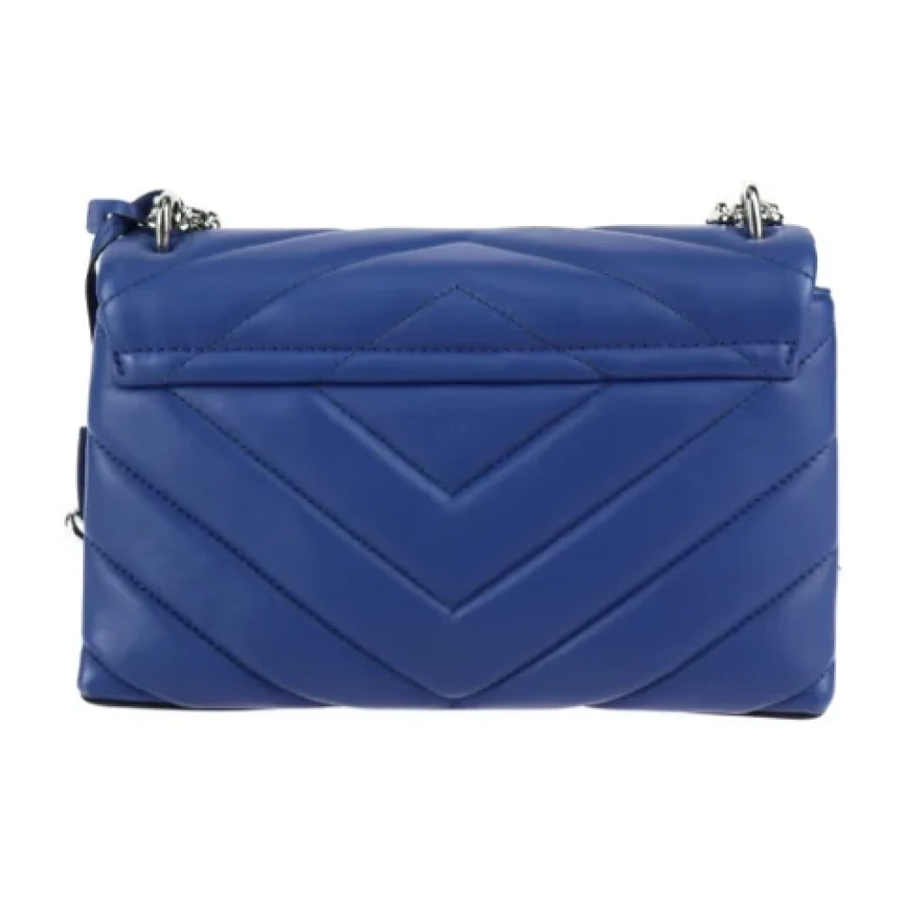 Michael Kors Pre-owned Fabric shoulder-bags Blue Dames