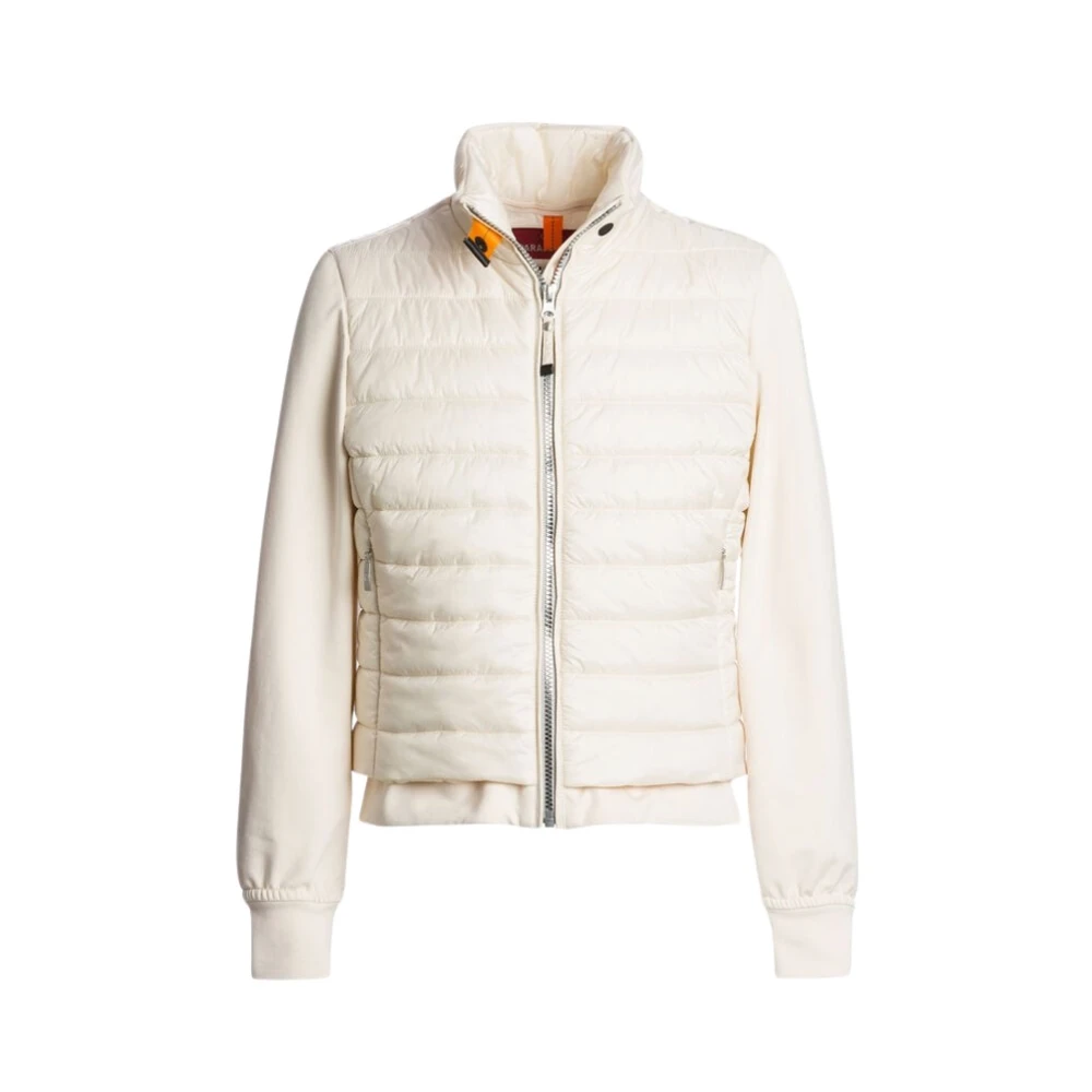 Parajumpers Girls Beige Winter Jackets, 6 Y, Nabia Hybrid Sweat
