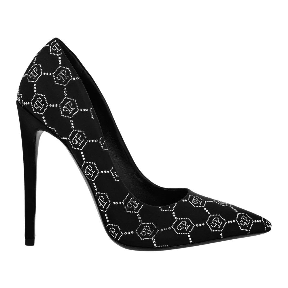 Philipp Plein Women's Black Pumps Monogram