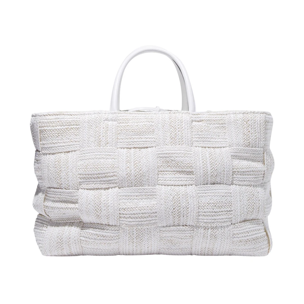 Casadei White Handbags, Female, One Size, Twiga Shoppers Tote Bag