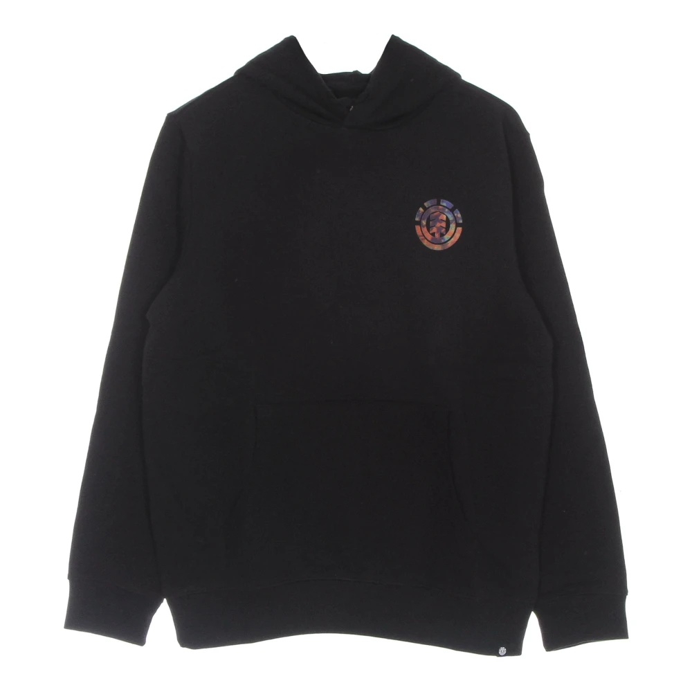 Element Men's Black Lightweight Hooded Sweatshirt Magma Icon - Elet - Hoodies - Xs - Sweatshirts & Hoodies