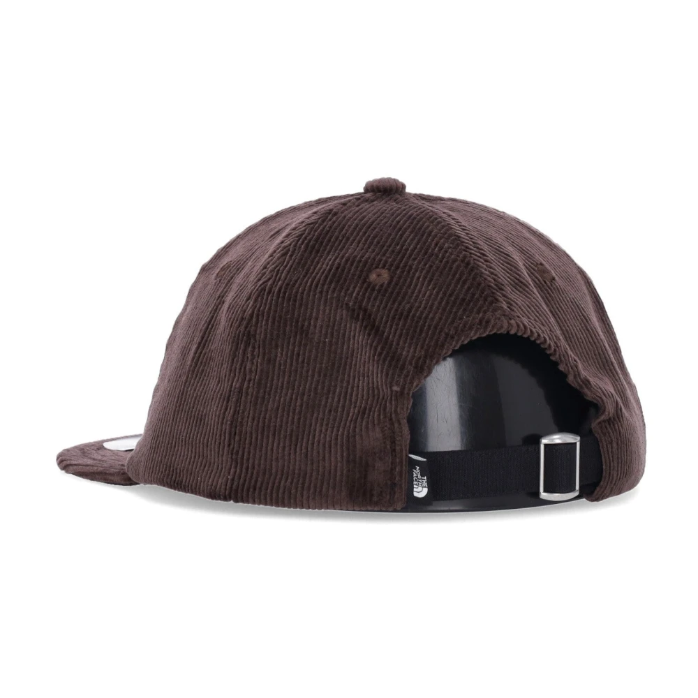 The North Face Corduroy Flat Visor Cap in Coal Brown Unisex