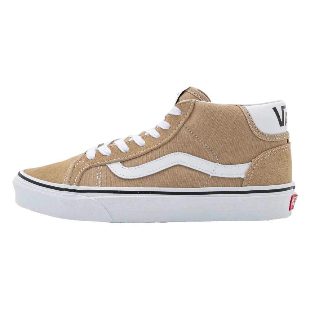 Vans Men's Beige Sneakers, 10 Uk, Ua Mid Skool 37 Trainers