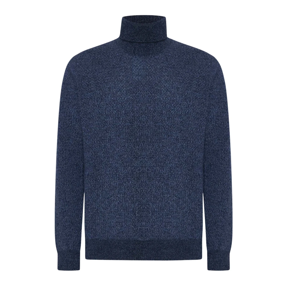 D4.0 , Turtlenecks, Male, Blue, S, D 4.0 Jumpers