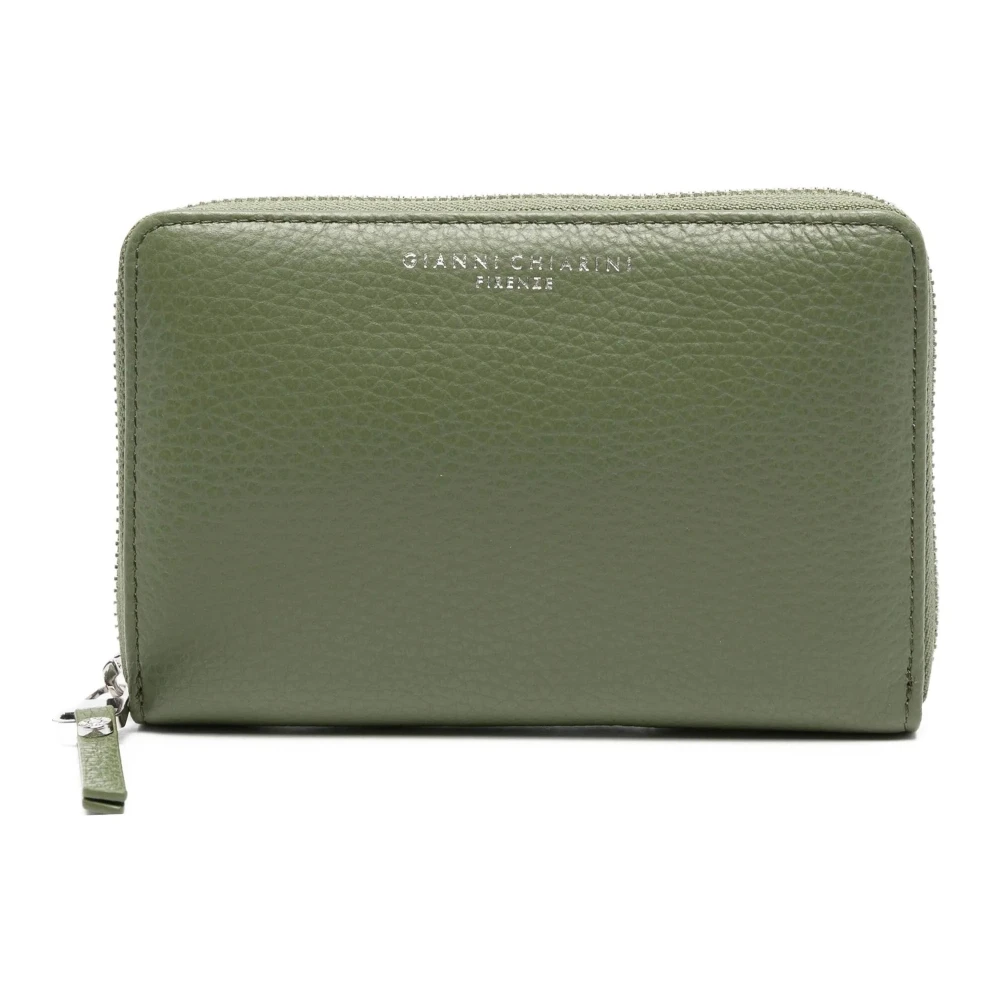 Gianni Chiarini Women's Green Wallets & Cardholders, One Size, Grain Leather Wallet