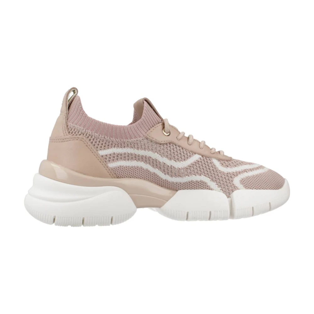 Geox Stijlvolle Sneakers Dames Schoenen Roze
