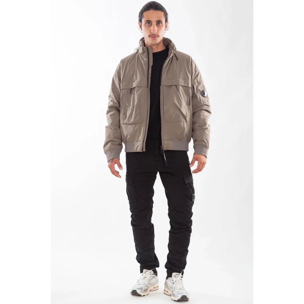 C.P. Company Gewatteerde Bomberjack Beige Heren