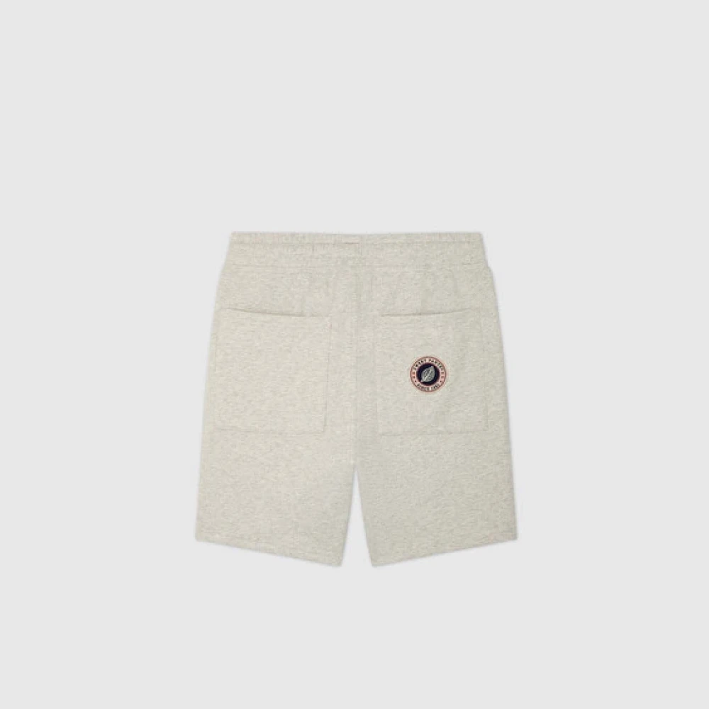 Sweet Pants Basis Ribtaille Shorts Gray Heren