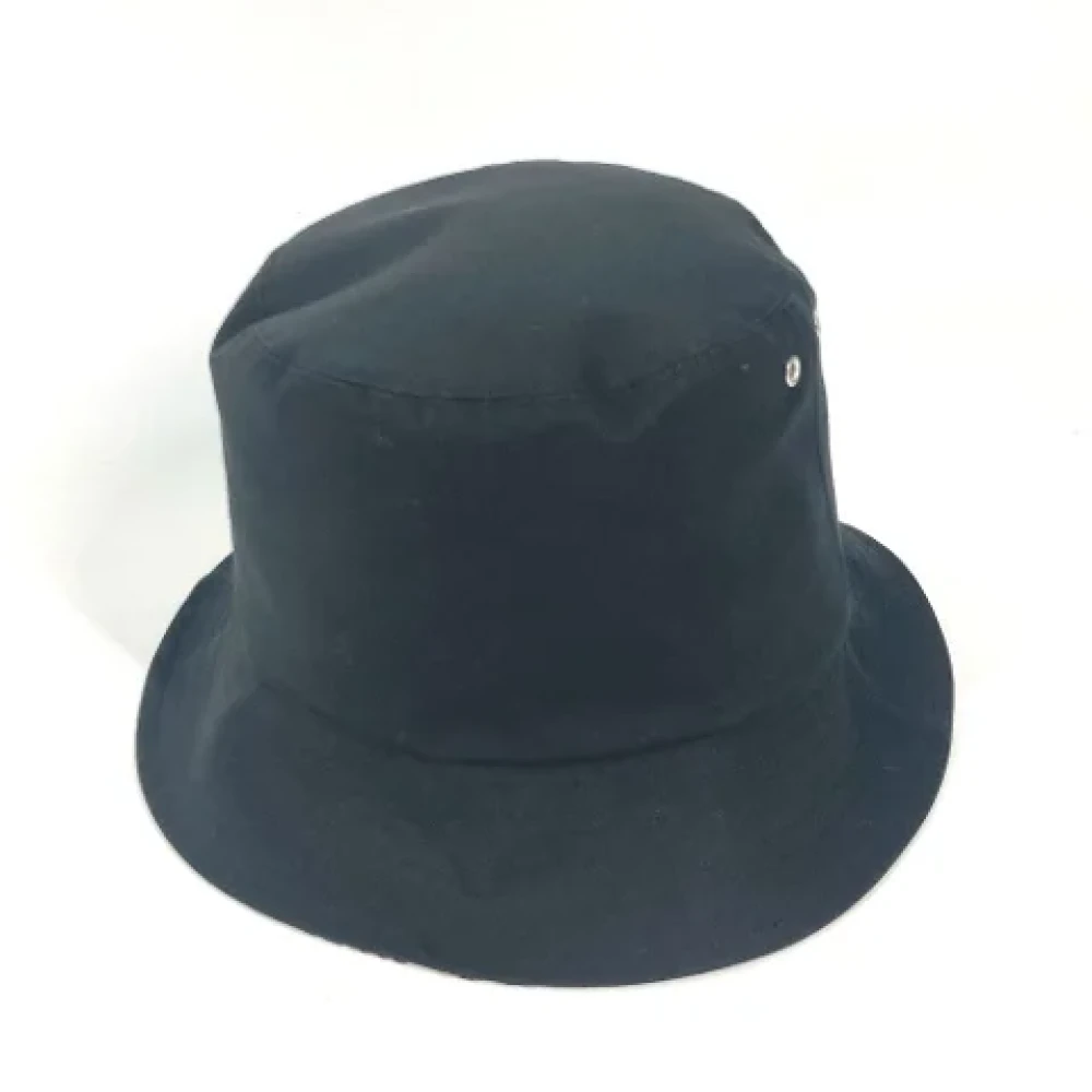 Dior Vintage Pre-owned Cotton hats Black Dames