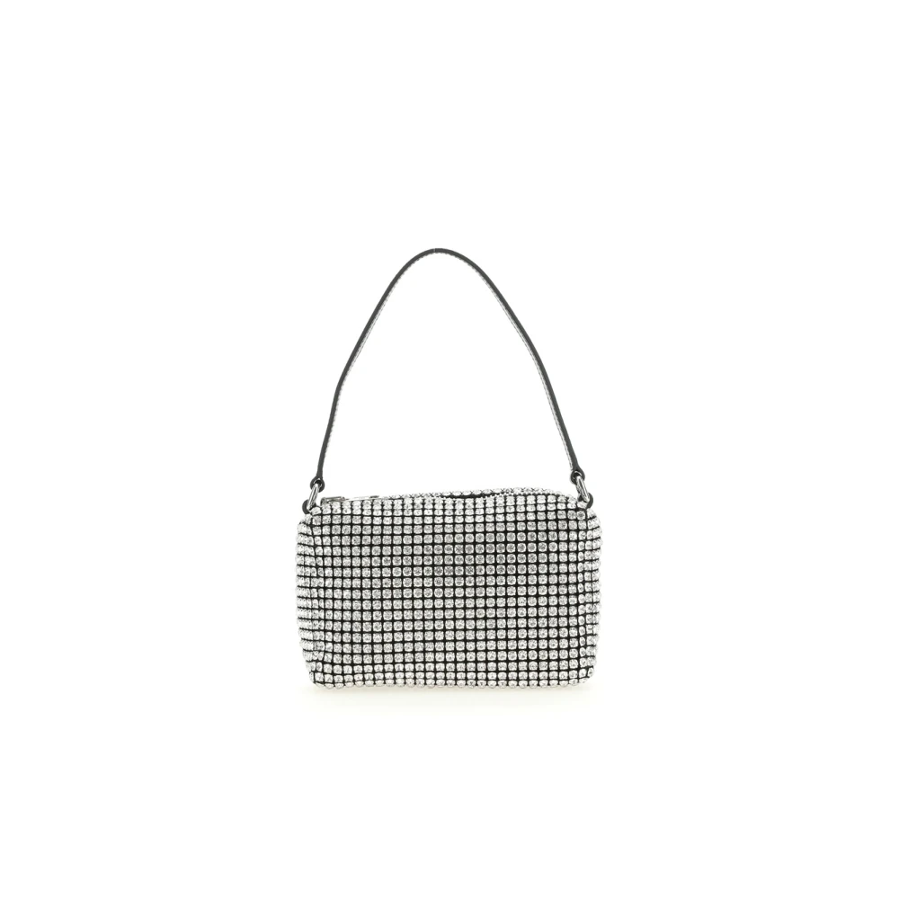 Alexander Wang Globetrotter Broderad Shoppingväska White, Dam