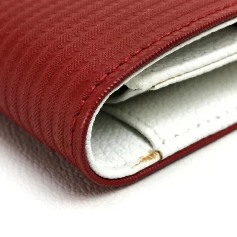 Bvlgari Vintage Pre-owned Fabric home-office Red Dames