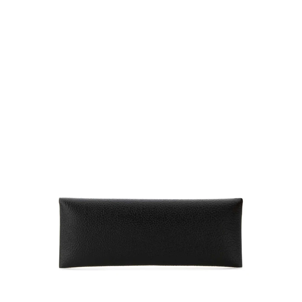 alexander mcqueen Stijlvolle Zwarte Leren Crossbody Clutch Black Dames
