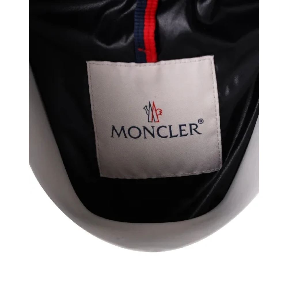 Moncler Pre-owned Nylon outerwear Black Dames