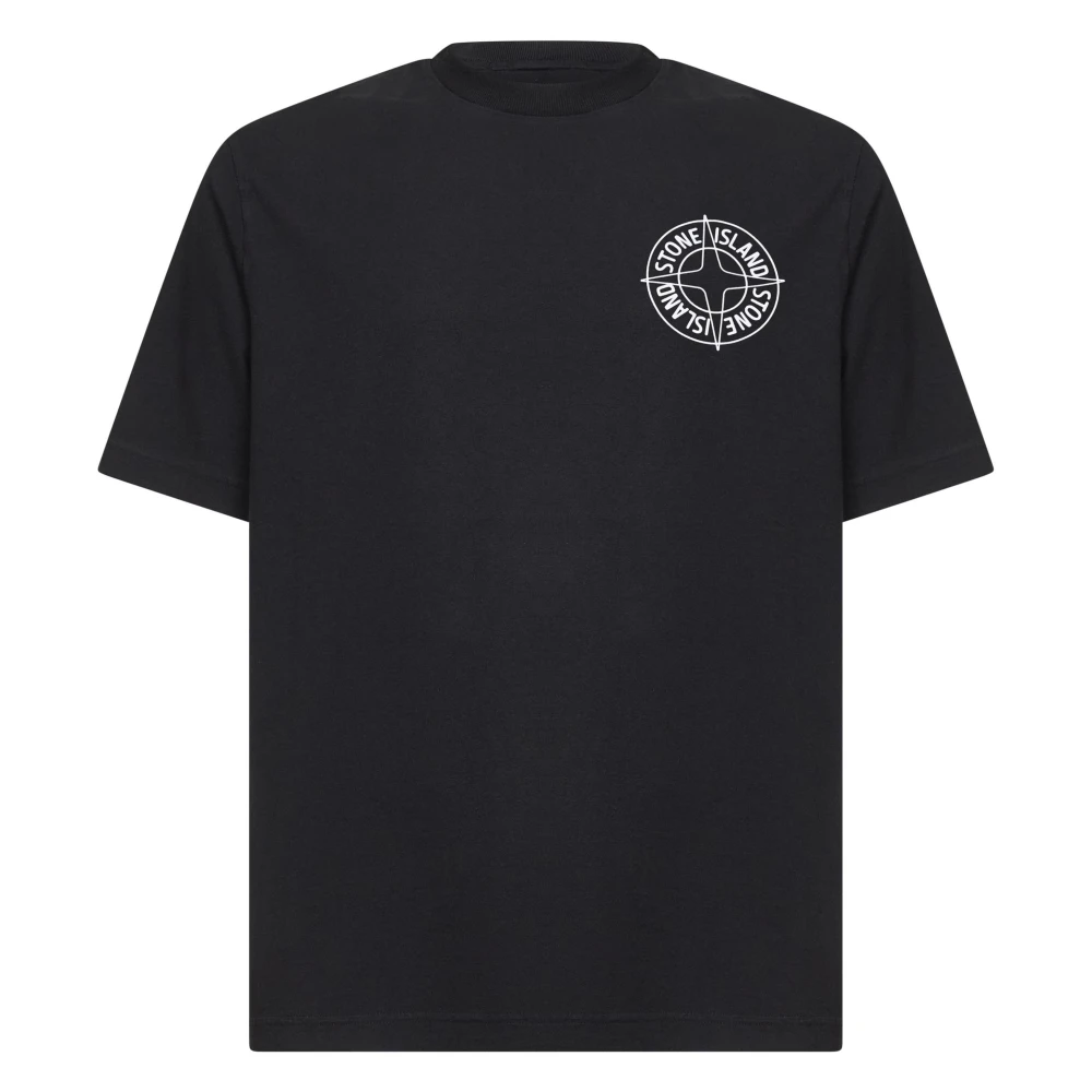 Stone Island Men's Black Cotton T-Shirt