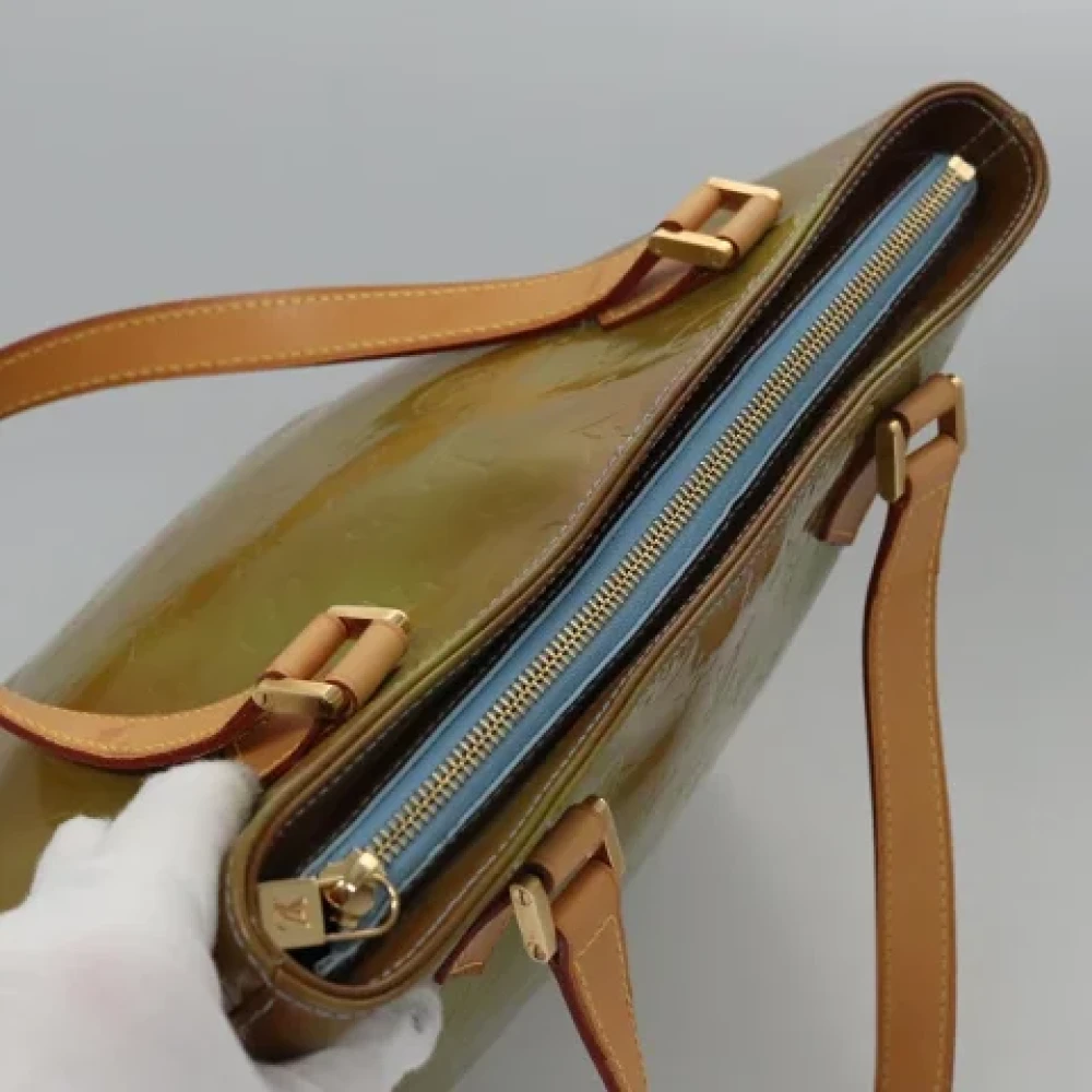 Louis Vuitton Vintage Pre-owned Leather handbags Green Dames
