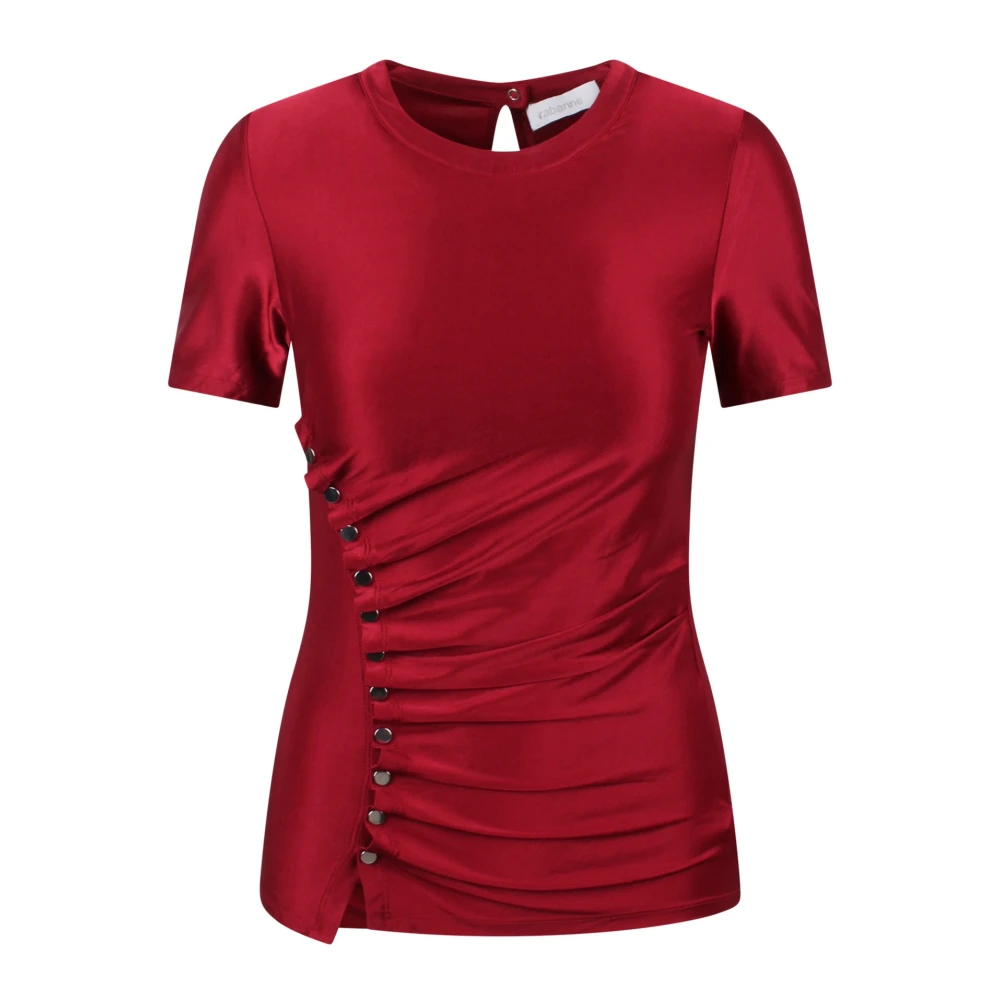 Rabanne - Tops > T-Shirts - Red - Rabanne - Modalova