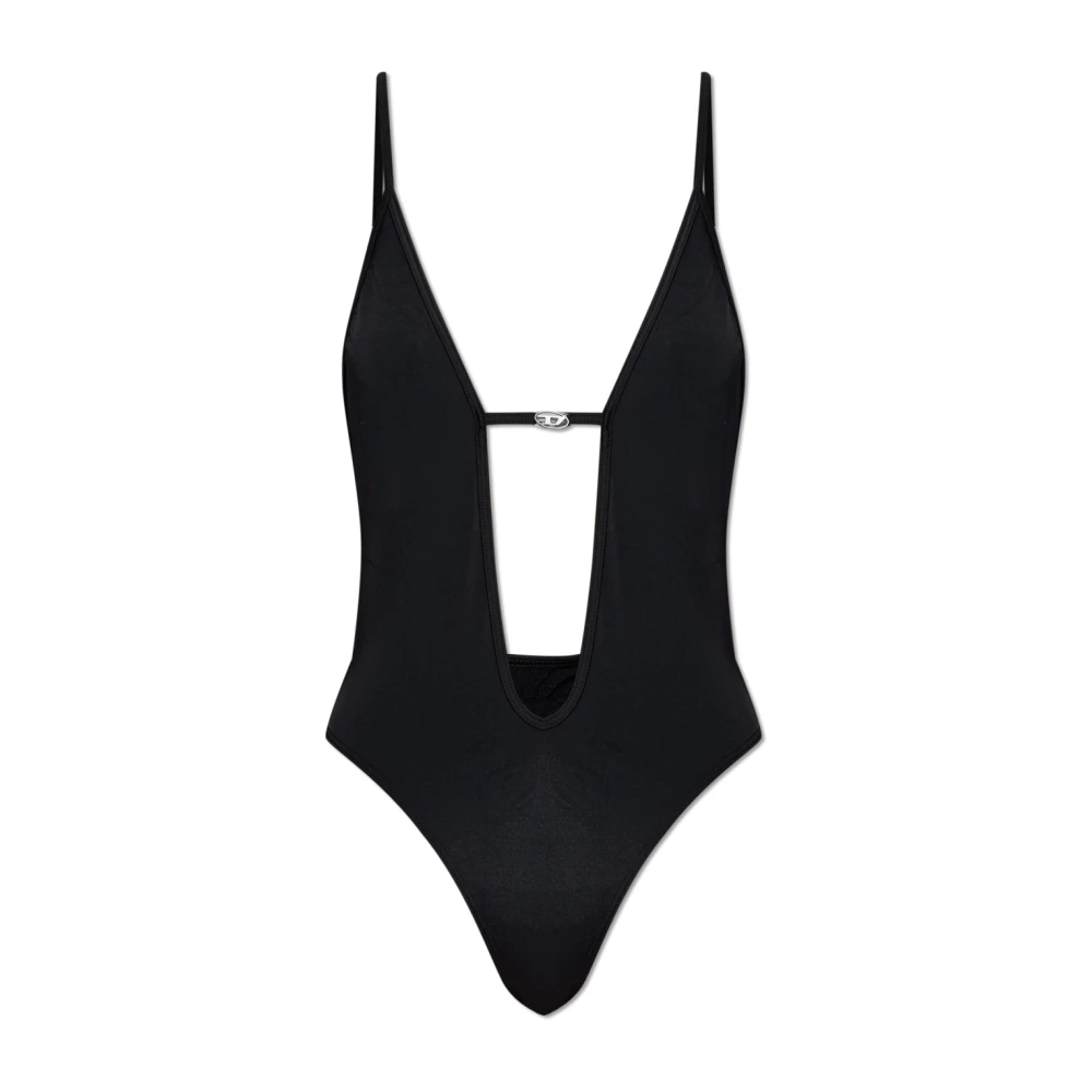 Diesel Women's Black Daisy-Dnm One-Piece Swimsuit - Swimsuits - S - Swimwear
