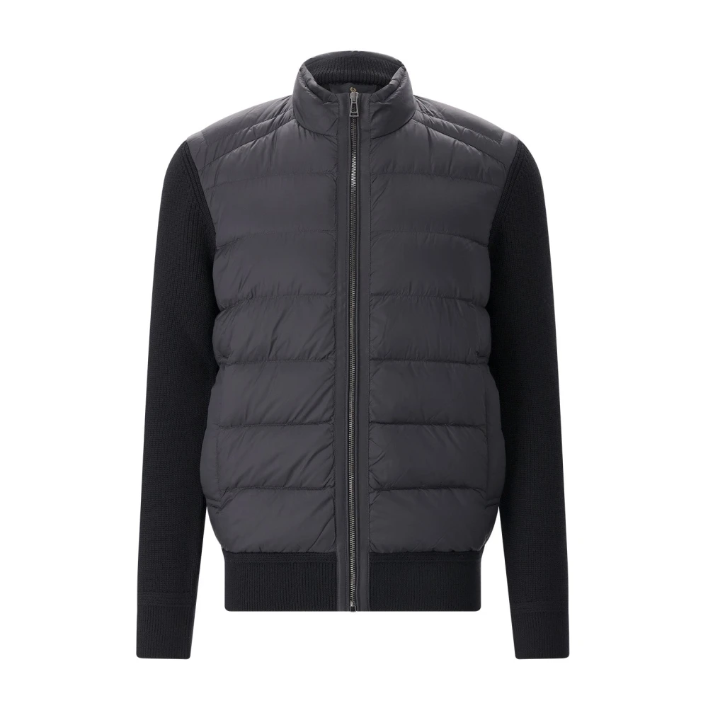 Belstaff Uomo Nero - Giacca Ibrida In Piuma - Jackets - L