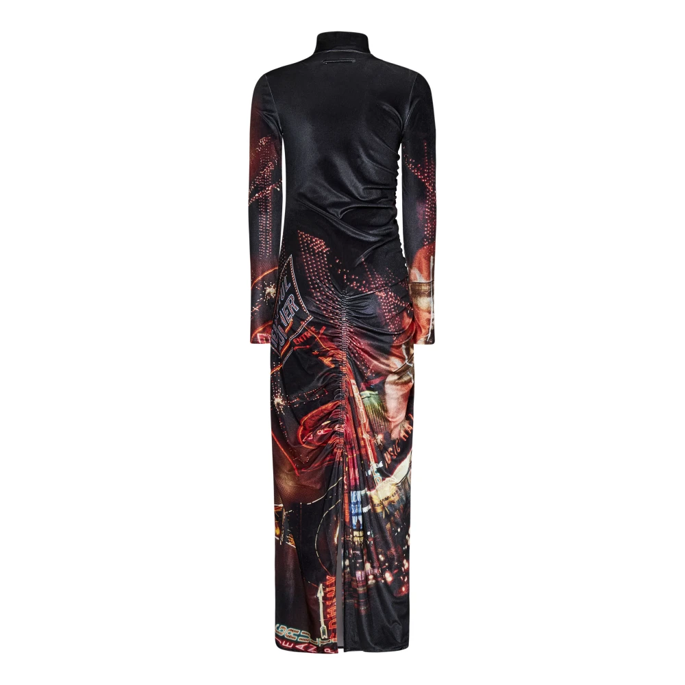 Jean Paul Gaultier Rode Pigalle Turtleneck Top Multicolor Dames