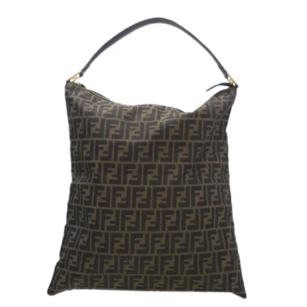 Fendi Vintage Pre-owned Fabric fendi-bags Brown Dames