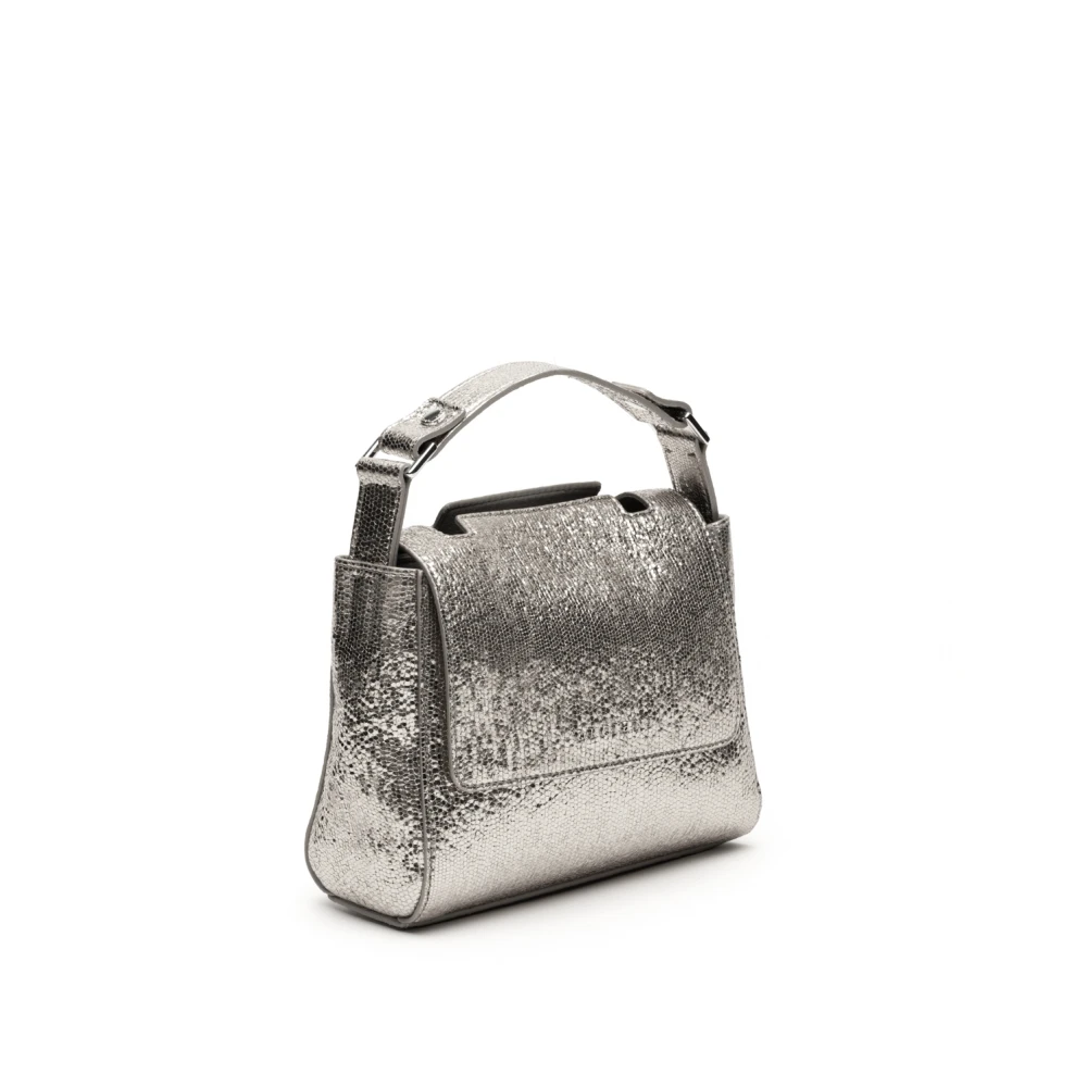 Orciani Zilver Licht Tas Gray Dames