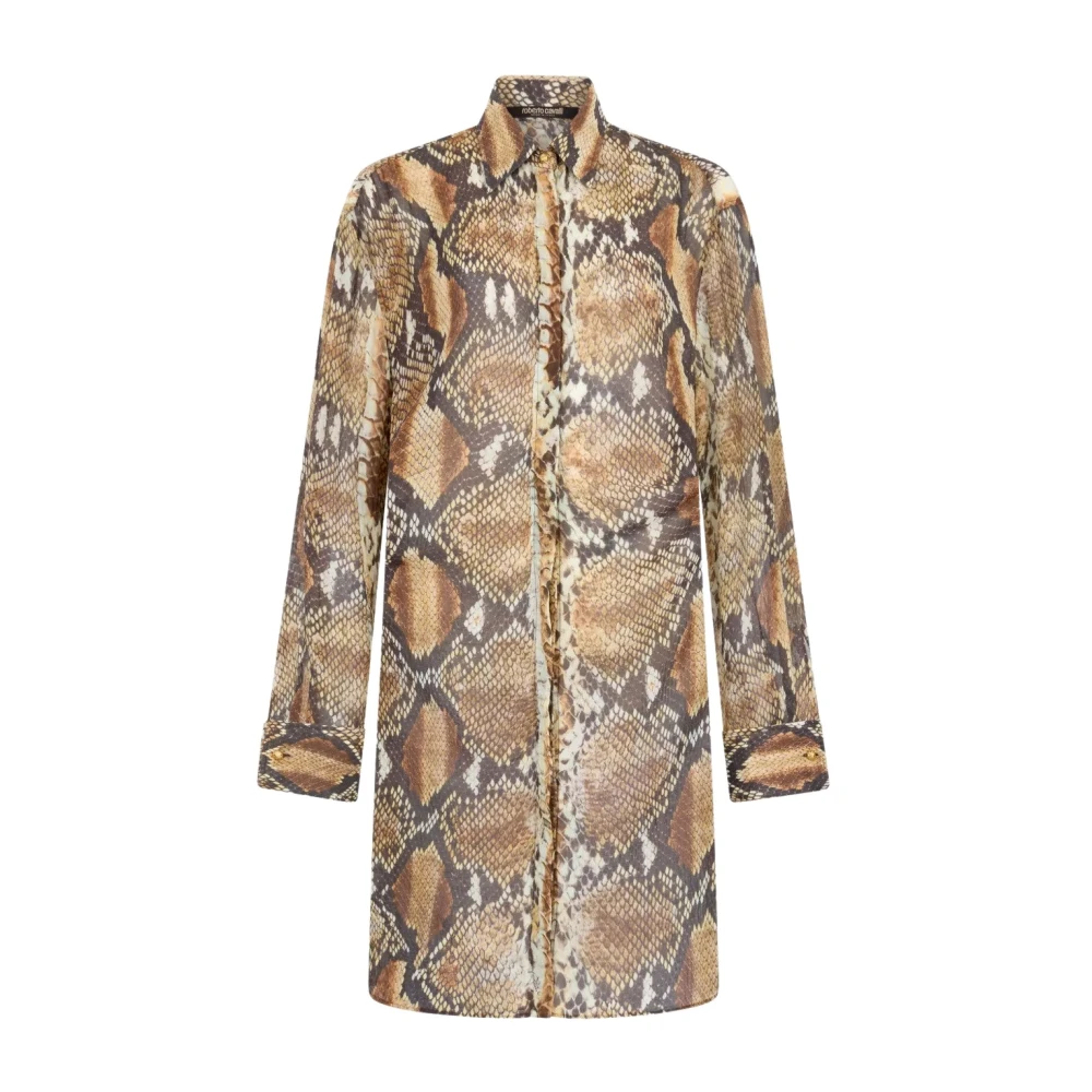 Roberto Cavalli Brun Damklänning