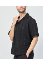 chemise-decontractee-noire-avec-broderie-all-over