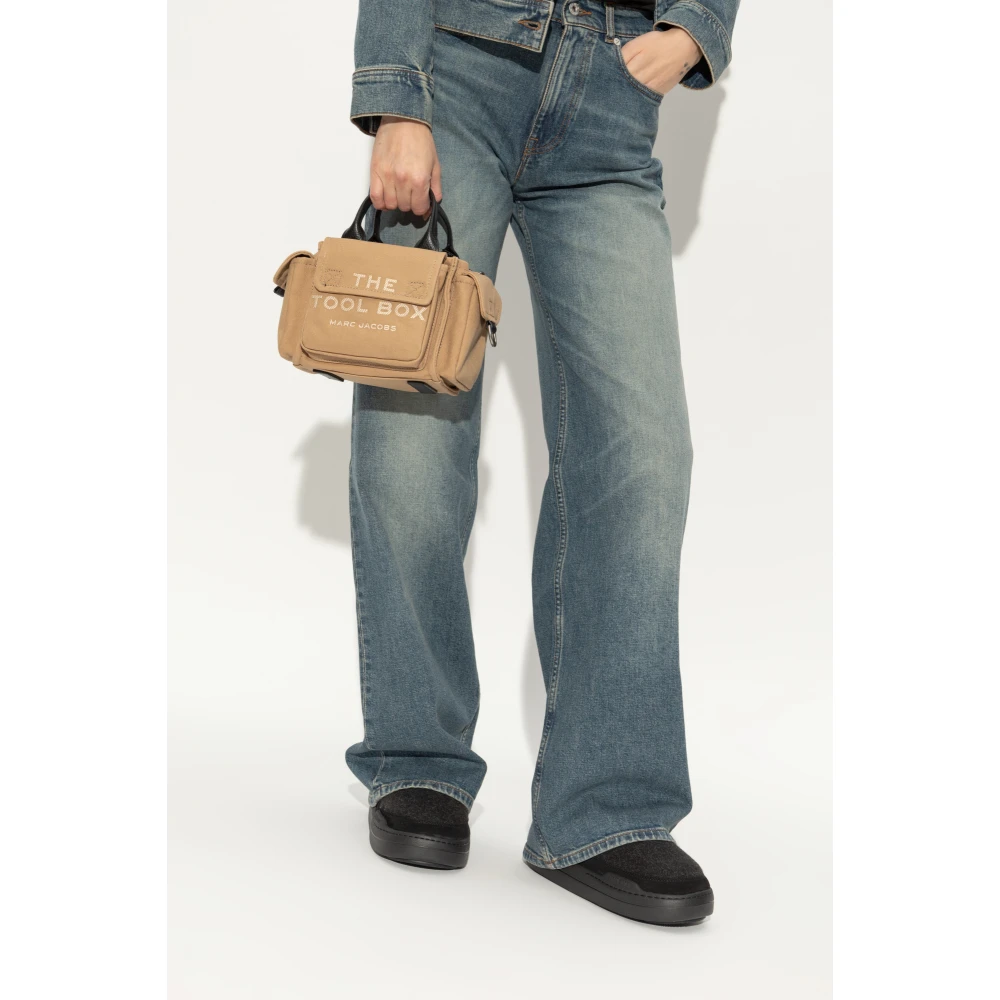 Marc Jacobs Handtas De Gereedschapskist Beige Dames