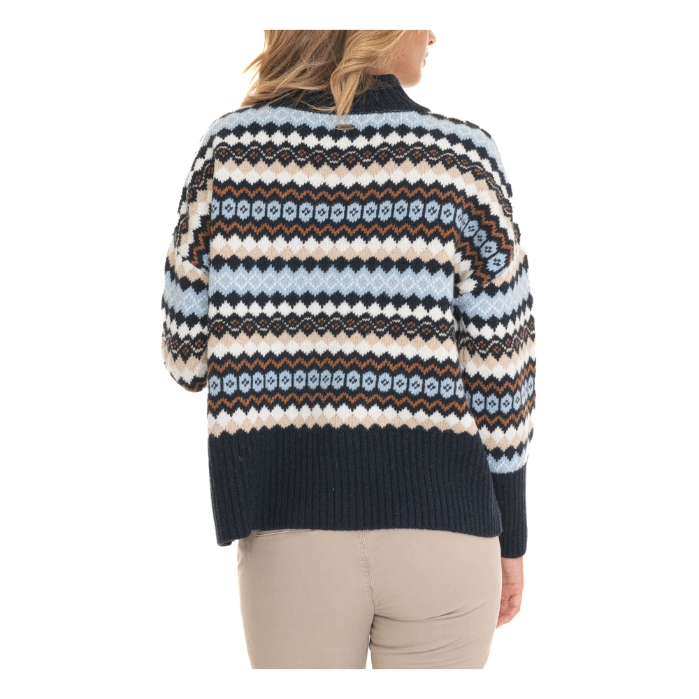 Barbour Gezellig Gebreide Pullover Sweater Multicolor Dames