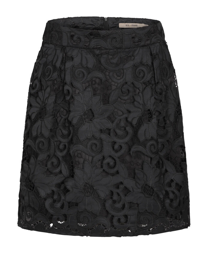 elegante-jupe-noire-a-line-avec-detail-en-dentelle