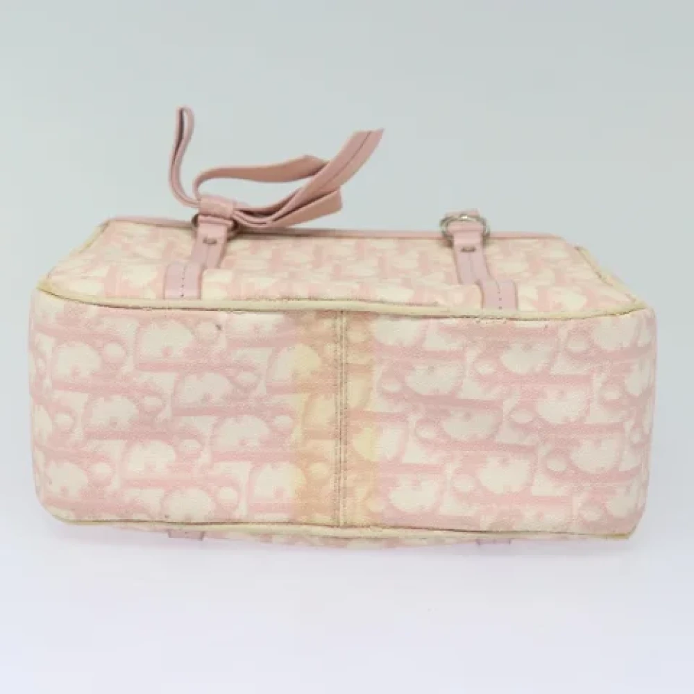 Dior Vintage Pre-owned Leather handbags Pink Dames
