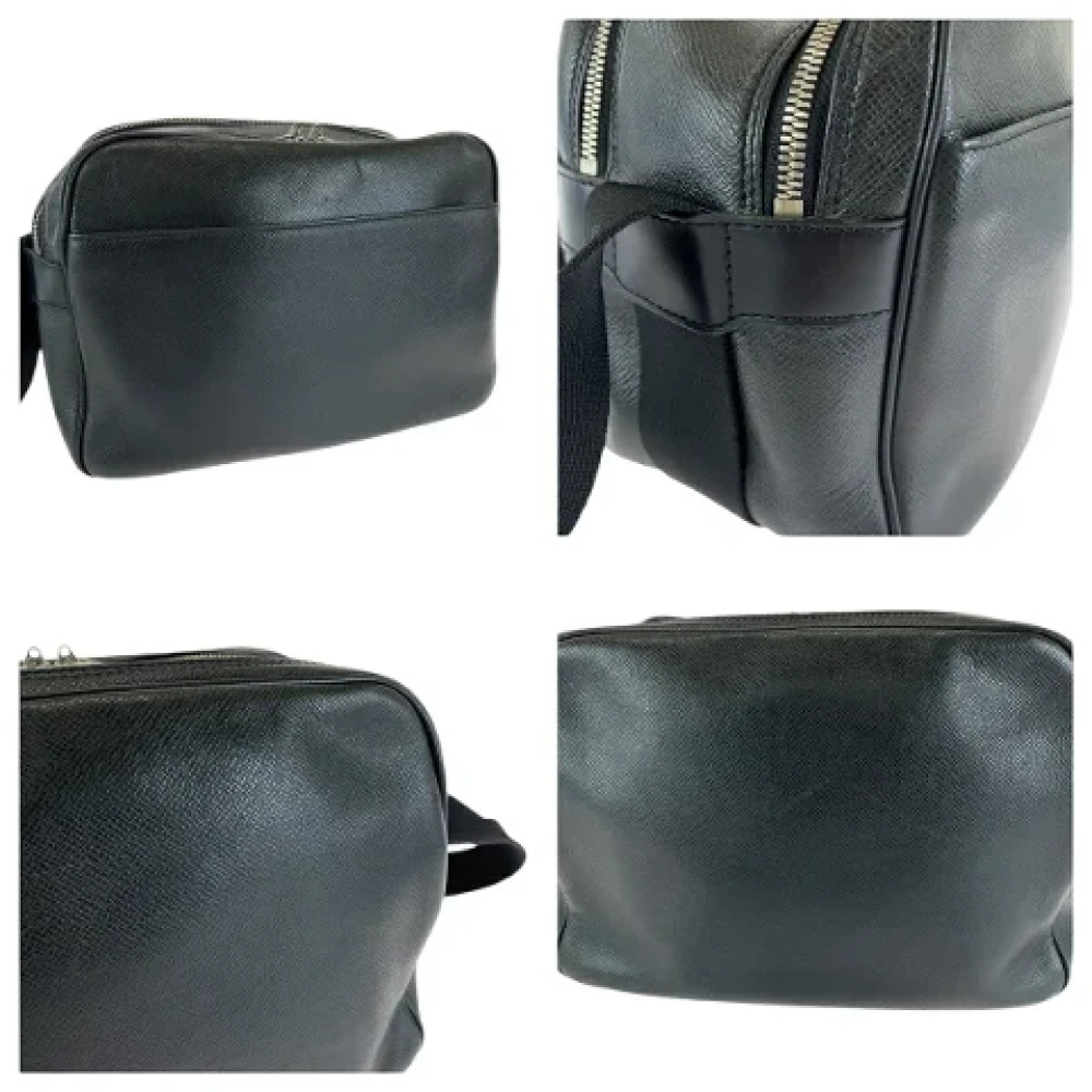 Louis Vuitton Vintage Pre-owned Canvas crossbody-bags Black Heren