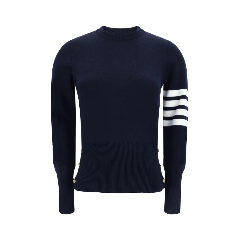 Thom Browne Blue Wool Oves Aries Sweatshirt - IT44 | L - Image 2