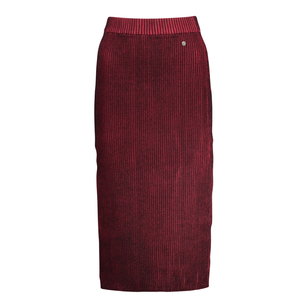 Desigual Rosso Viscose Women's Skirt - S - Image 4