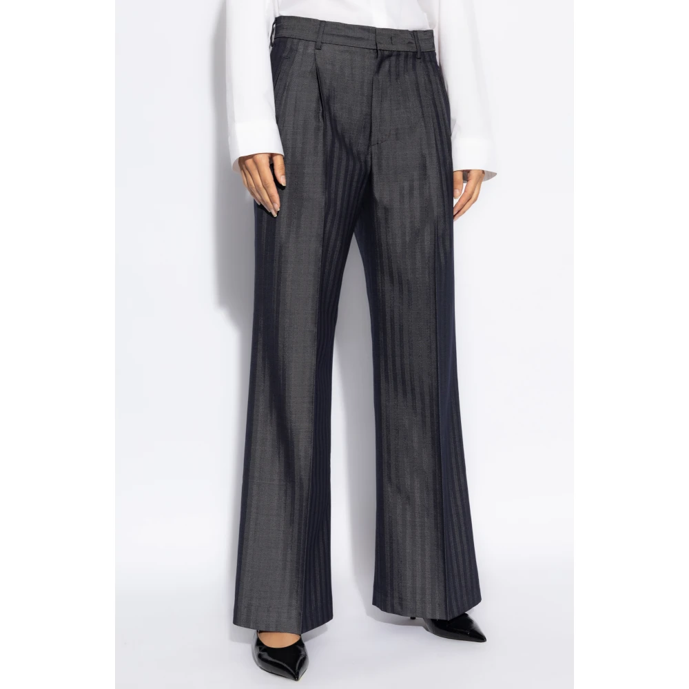 ETRO Geplooide broek Blue Dames
