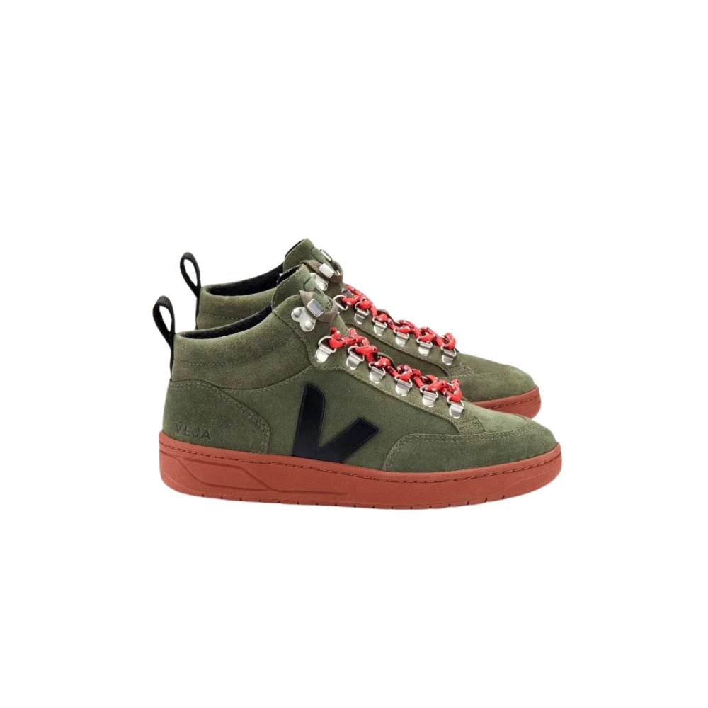 Veja Roraima Suede Sko Green, Herr