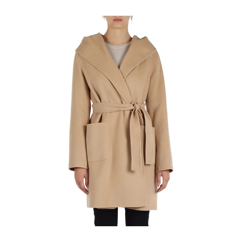 Marella Kameeljas met Riem en Capuchon Brown Dames