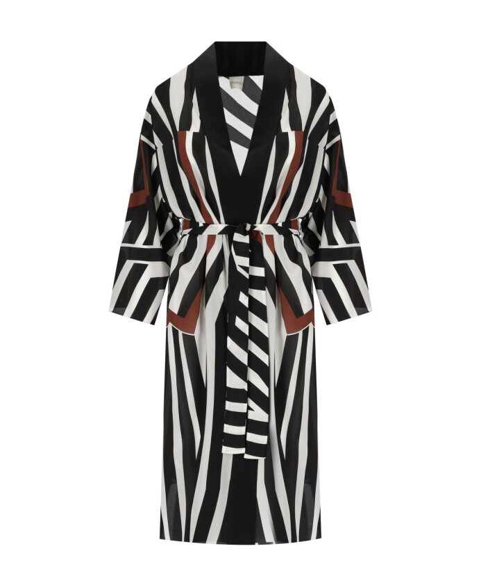 kaftan-en-soie-raye