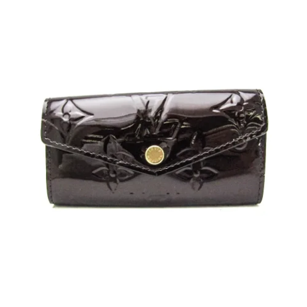 Louis Vuitton Vintage Pre-owned Fabric key-holders Brown Dames