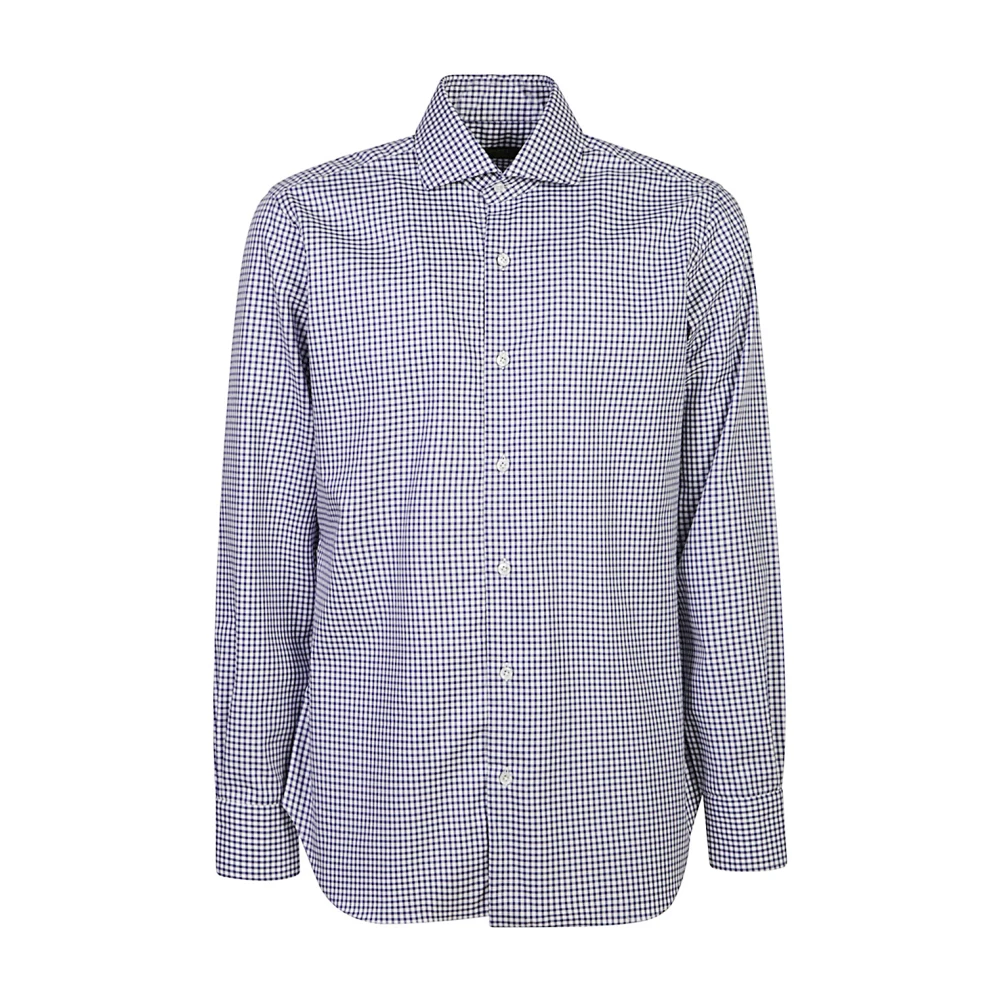 Barba Stijlvolle Herenshirts Bianco azzuro Multicolor Heren