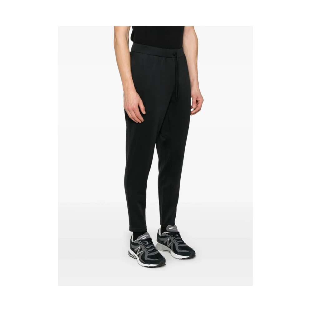New Balance Zwarte Trekkoord Elastische Taille Shorts Black Heren