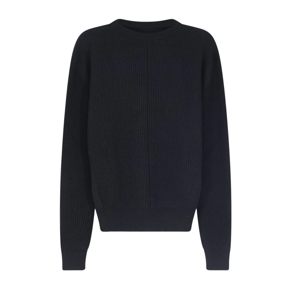 Rick Owens Uomo Nero - Maglioni A Collo Rotondo - Knitwear - M