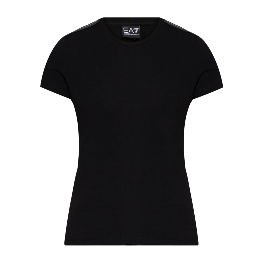 Emporio Armani EA7 T-shirt uit de collectie Black Dames