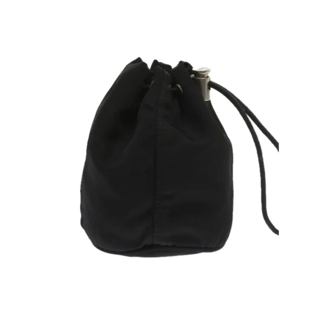 Prada Vintage Pre-owned Nylon prada-bags Black Dames
