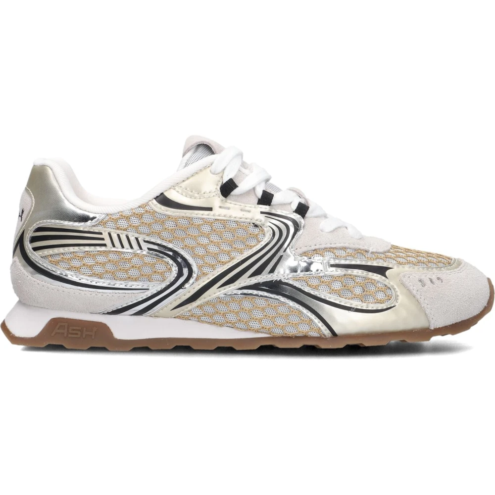 ASH Gouden Mesh Sneakers voor Vrouwen Dames Schoenen Veelkleurig Multicolor